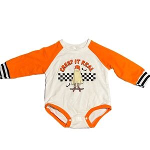 HALLOWEEN | CREEP IT REAL LONG-SLEEVE PRINT ROMPER | BABY BOY | 90 | 12-18M